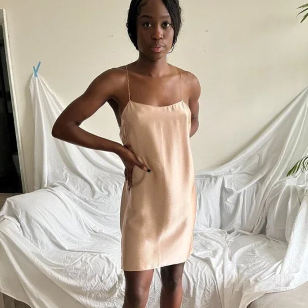 Kat Zarra Silk Slip Dress